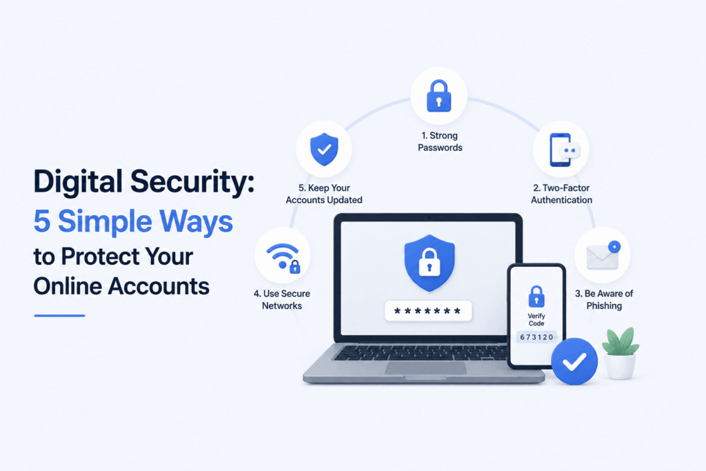 Digital Security: 5 Simple Ways to Protect Your Online Accounts